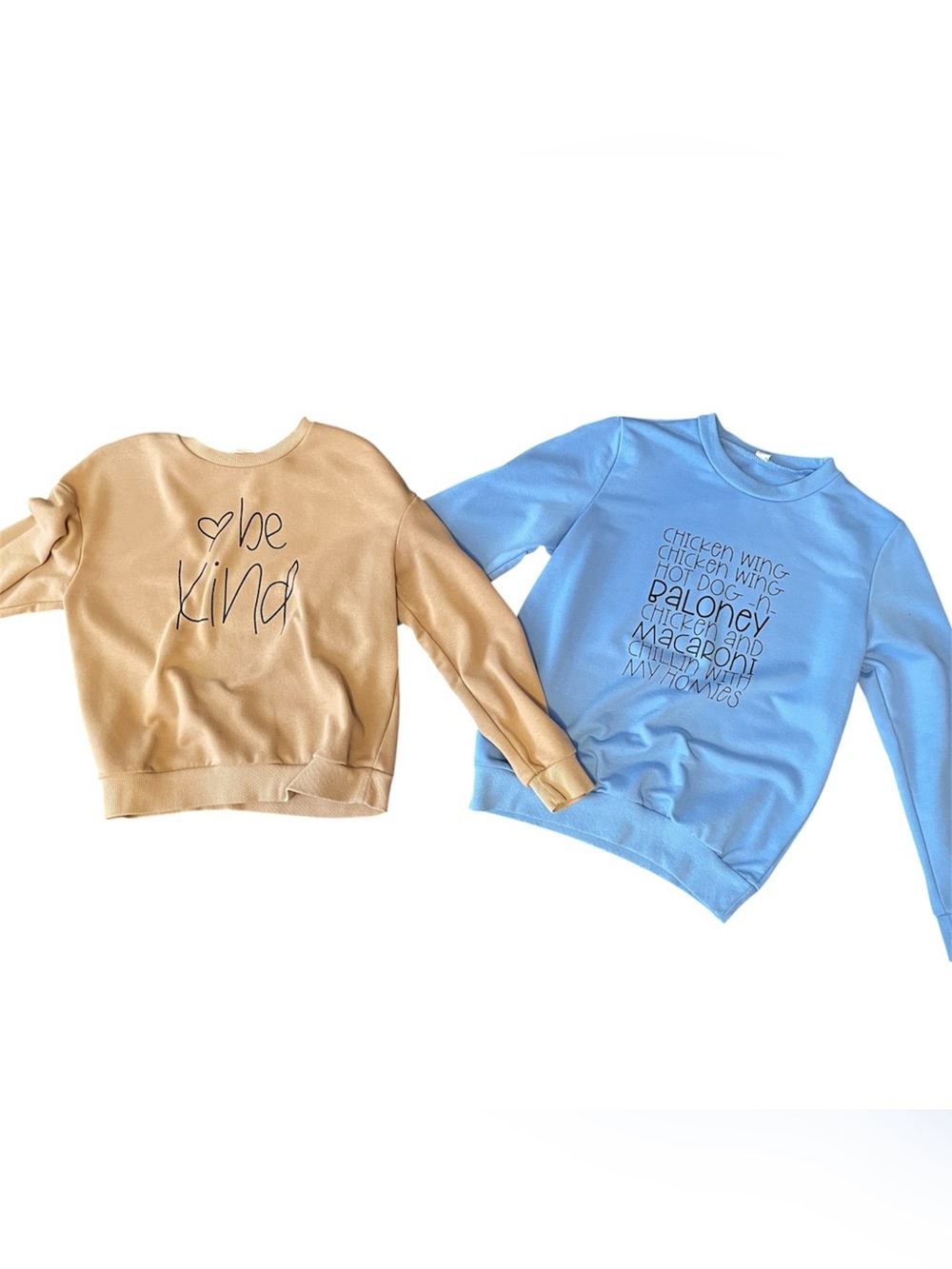 Two Kid Sweatshirts